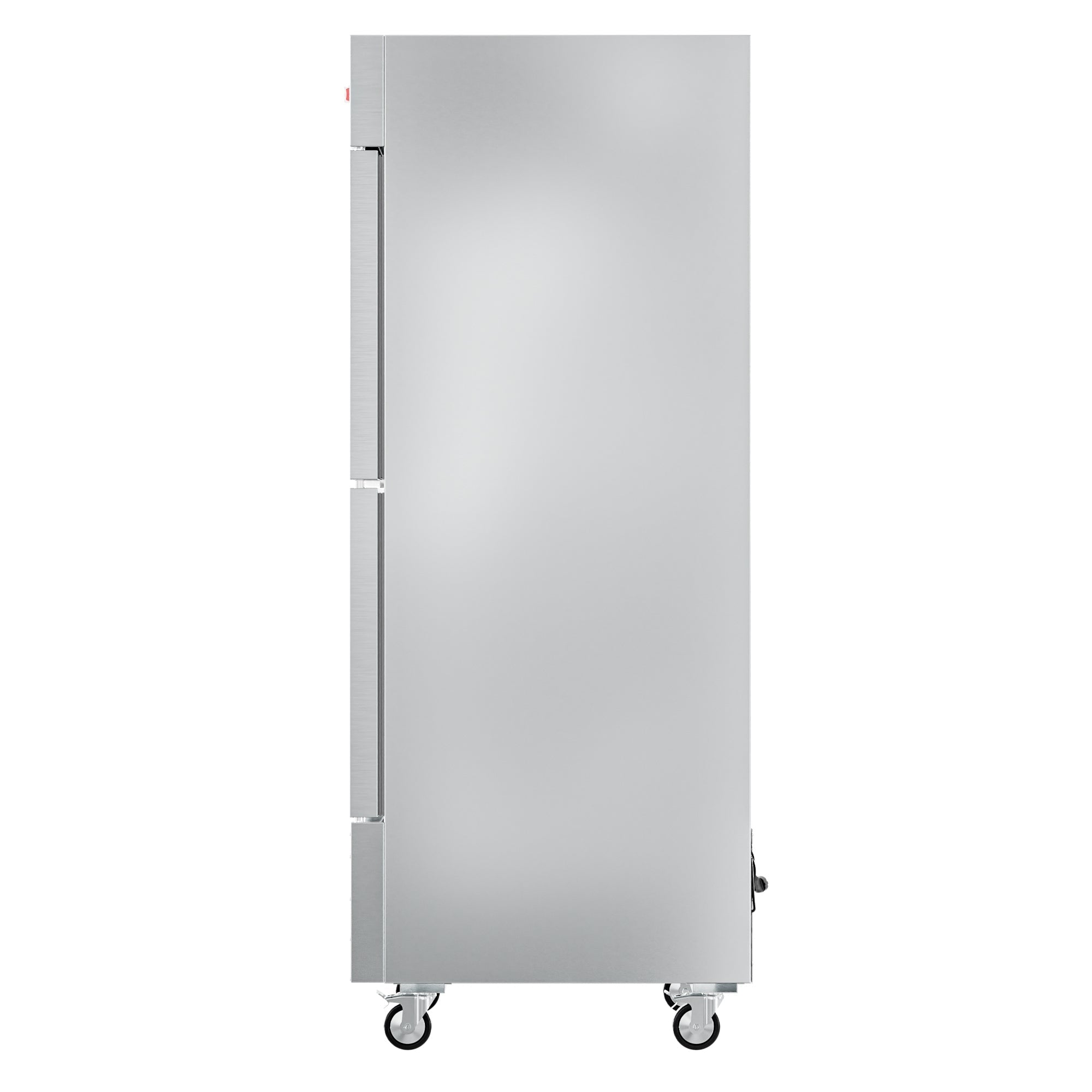 29 in. Commercial Stainless Steel Solid Half Door Reach-In Freezer 23 cu. ft.