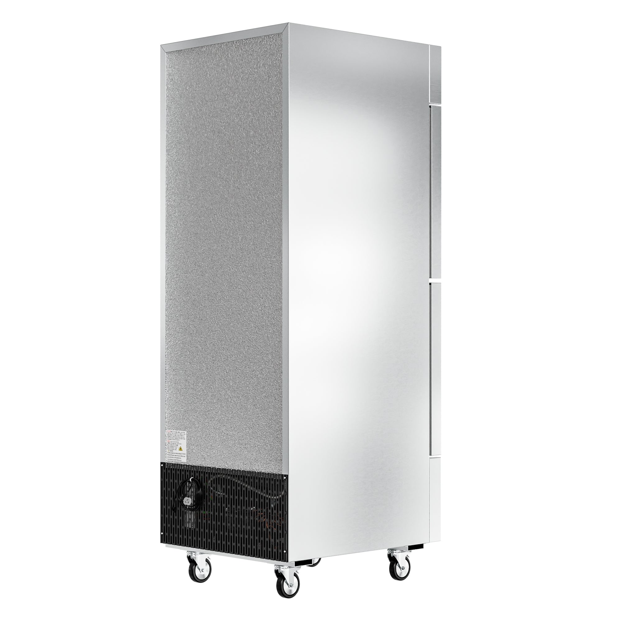 29 in. Commercial Stainless Steel Solid Half Door Reach-In Refrigerator, 23 cu. ft.