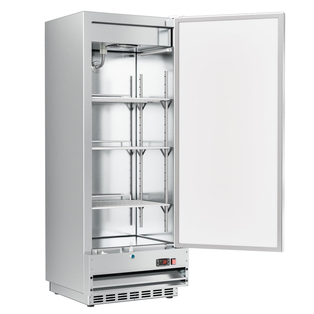 25 in. Commercial Stainless Steel 1-Door Reach-In Refrigerator, 12 cu. ft.
