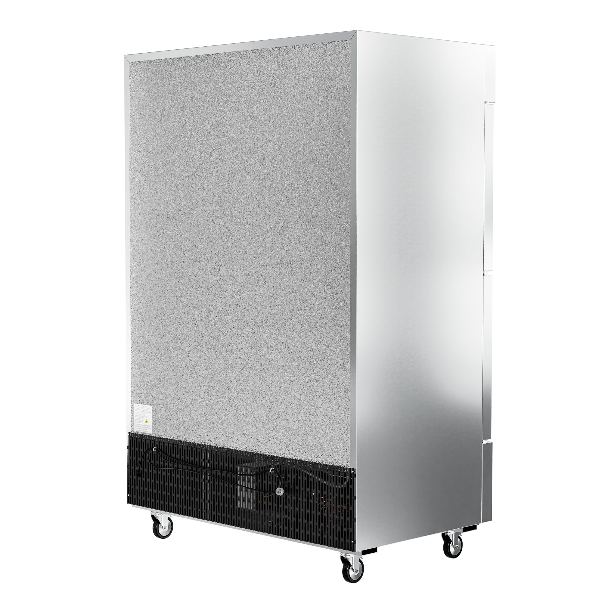 54 in. Commercial Stainless Steel Solid Half Door Reach-In Freezer, 47 cu. ft.