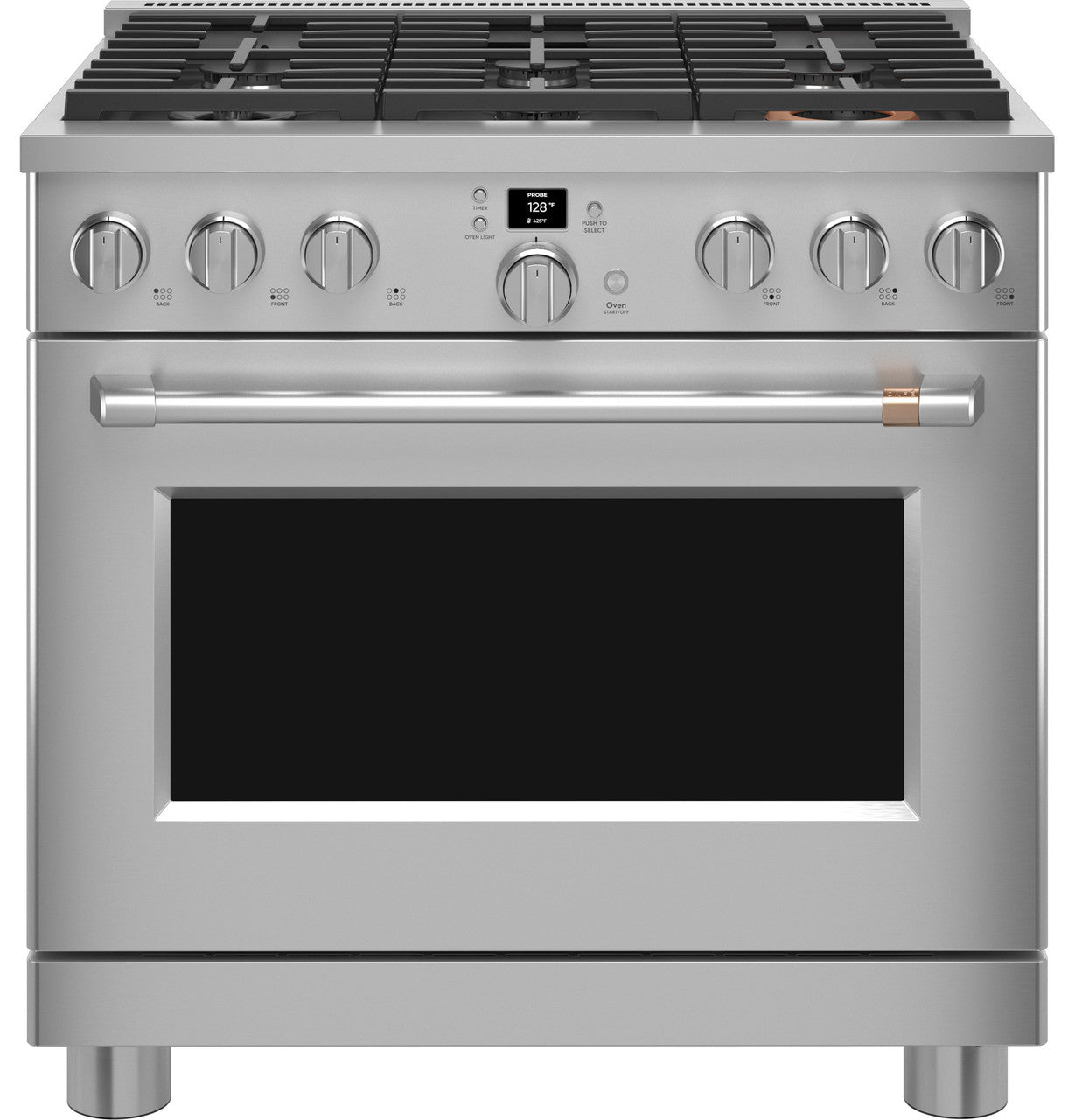 CAFÉ™ 36" Smart All-Gas Commercial-Style Range with 6 Burners (Natural Gas)
