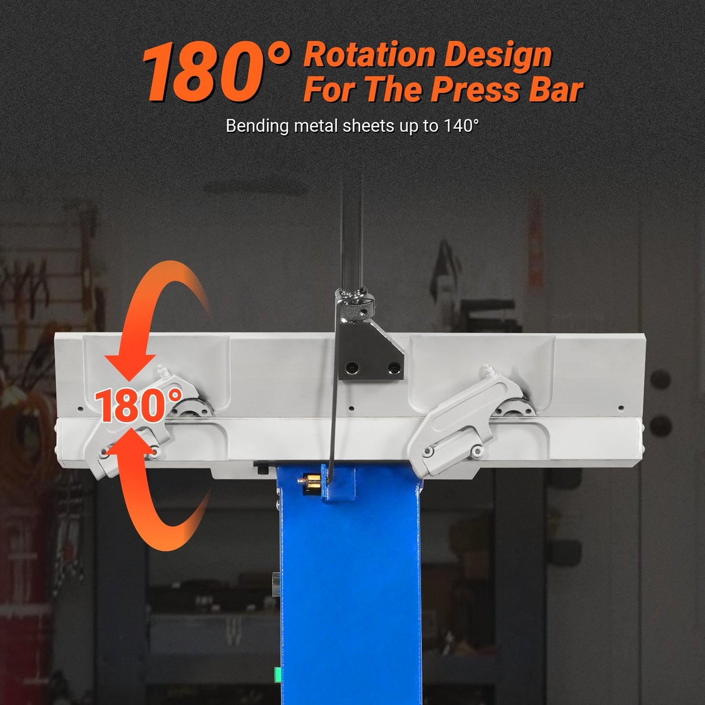 MechMaxx 1250e Magnetic Pan and Box Brakes 24" Industrial Heavy Duty Sheet Metal Brake 20 Gauge Capacity New