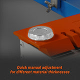 MechMaxx 1250e Magnetic Pan and Box Brakes 24" Industrial Heavy Duty Sheet Metal Brake 20 Gauge Capacity New