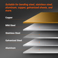 24'' Industrial Magnetic Pan and BOX Heavy Duty Sheet Metal Brake 20 Gauge Capacity Shear Press Brake,  MSMB650E