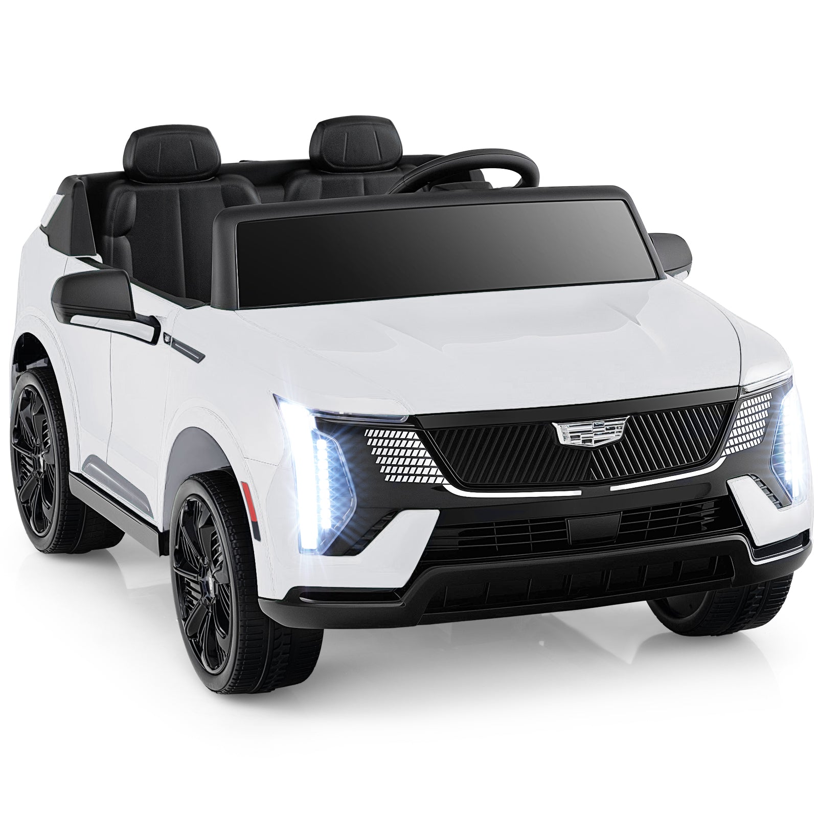 Costway 24V 2-Seater Licensed Cadillac Ride-On Truck w/ Remote Control 42276038 New