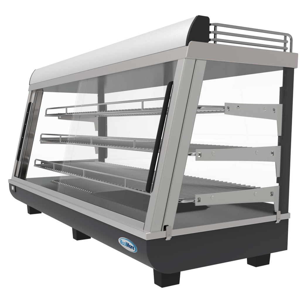 48 in. Glass Countertop Display Warmer, 6.5 cu. ft.