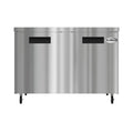 48 in. Two Door Commercial Undercounter Refrigerator in Stainless-Steel 11 cu. ft.