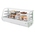 60 in. Countertop Bakery Display Refrigerator in White, 8 cu. ft.