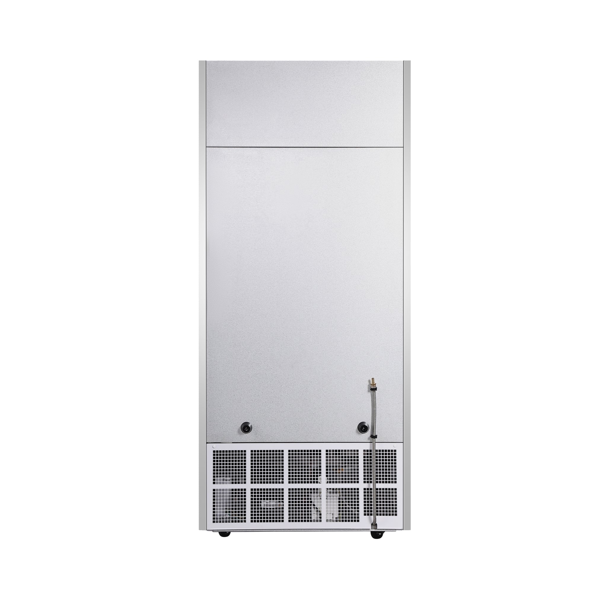 35.3 in. Open-Air Merchandiser Grab and Go Refrigerator, 18 cu. ft. in Stainless Steel - Wrap