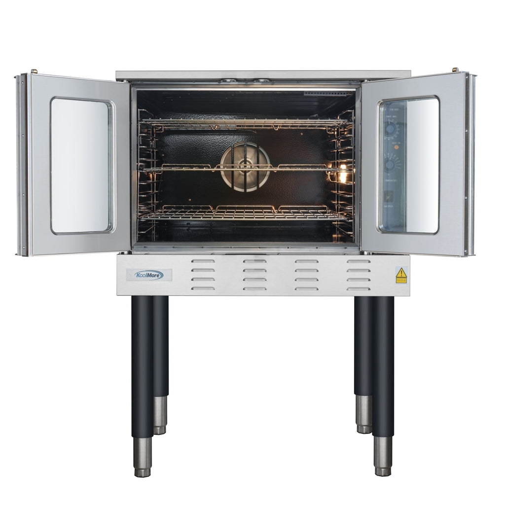 38 in. Full Size Single Deck Commercial LP Convection Oven 54,000 BTU