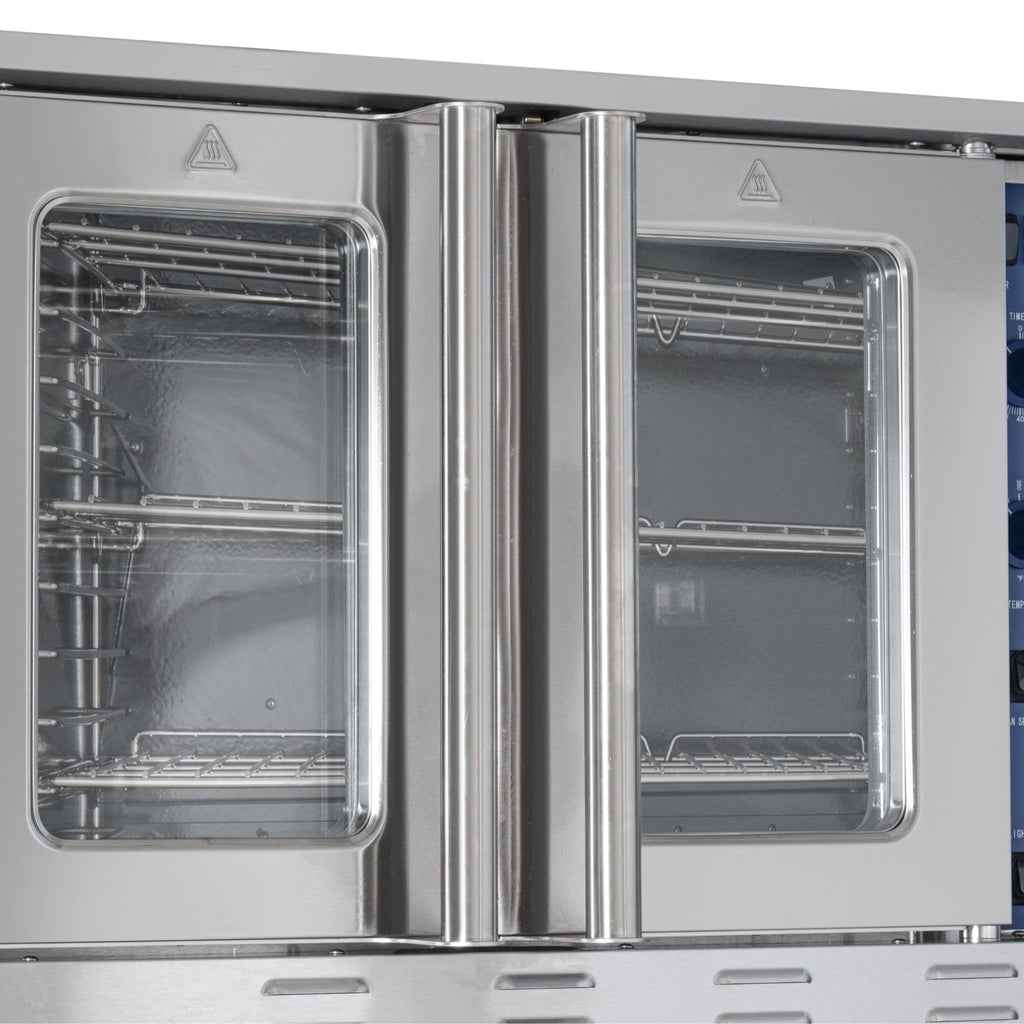 38 in. Full Size Single Deck Commercial LP Convection Oven 54,000 BTU
