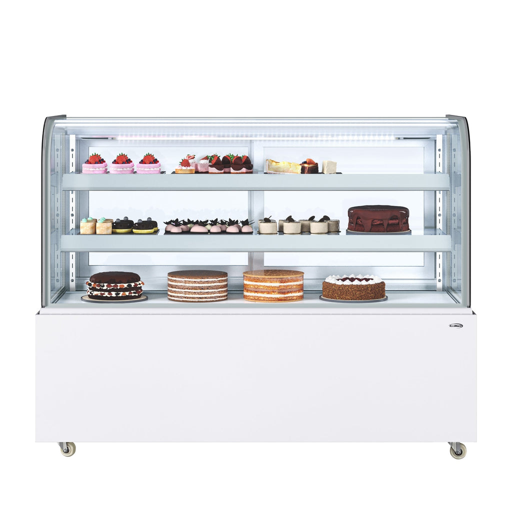 60 in. Refrigerated Bakery Display Case, 17.6 cu. ft. in White