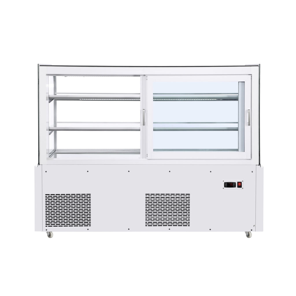 60 in. Refrigerated Bakery Display Case, 17.6 cu. ft. in White