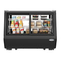35 in. Self-Service Countertop Display Refrigerator in Black