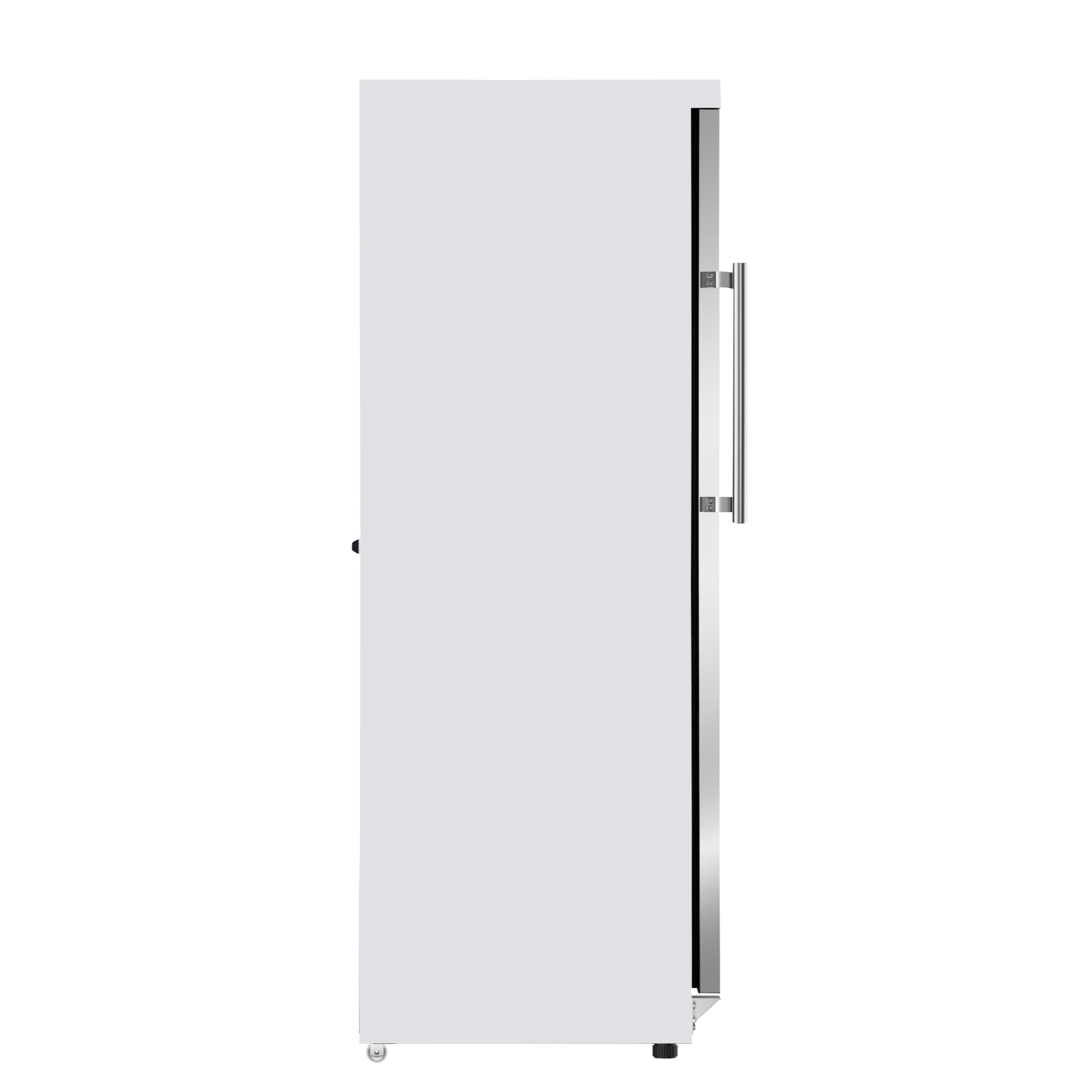 21 Cu. Ft. Commercial  Freezer with Glass Door in White - Manual Defrost
