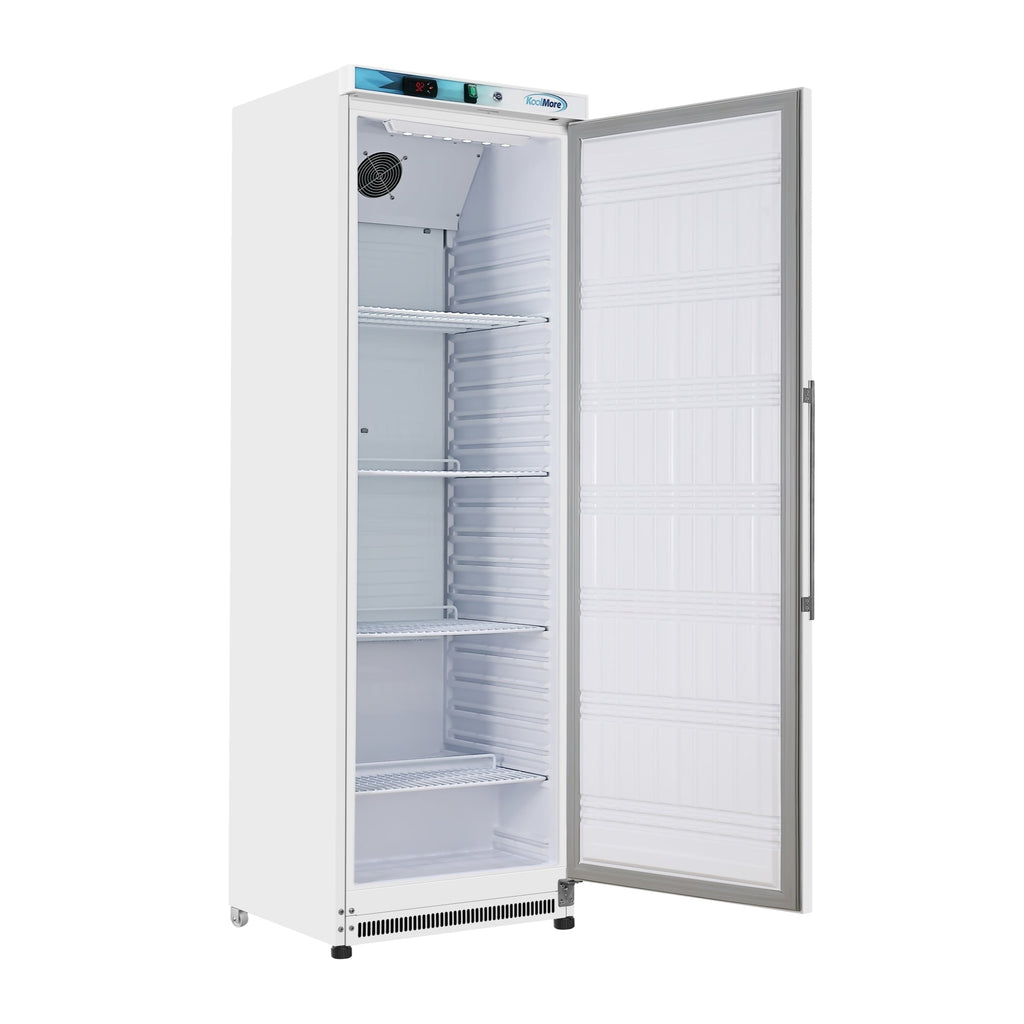 12 Cu. ft. Commercial Reach-in Refrigerator in White with Manual Defrost