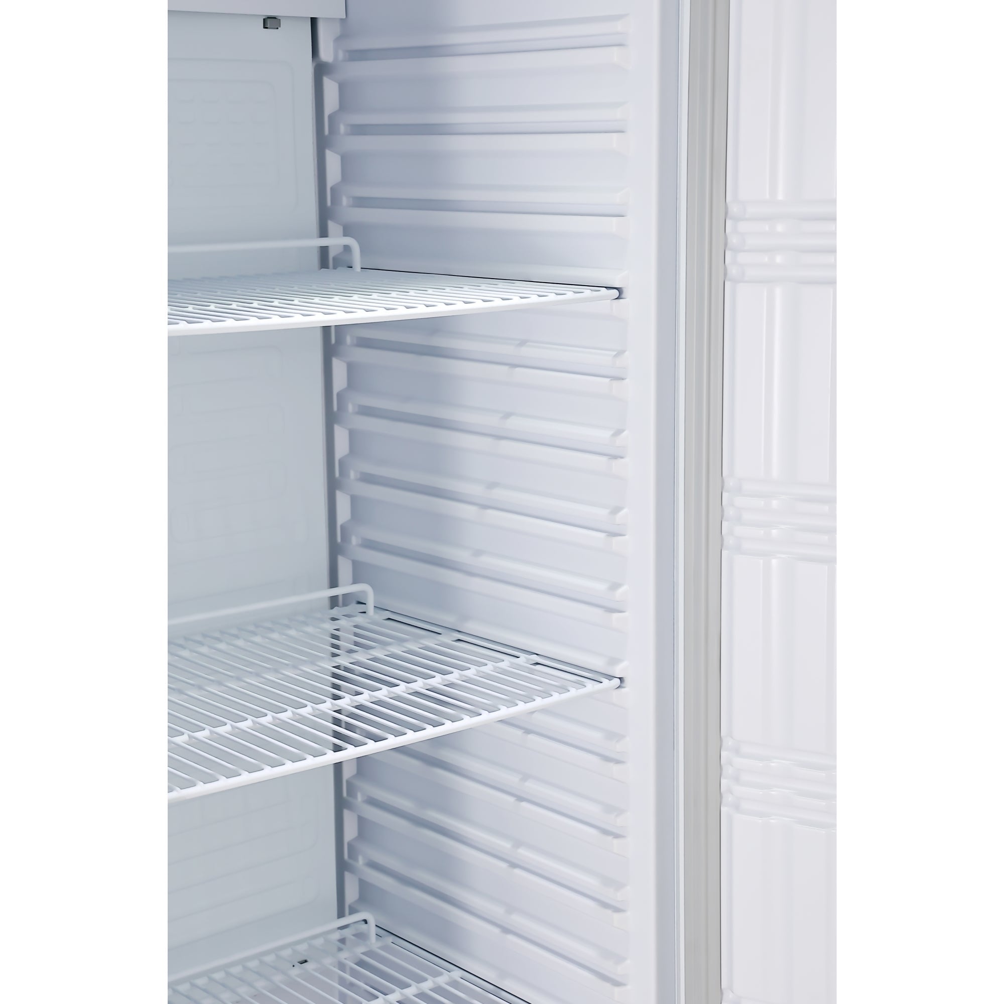 12 Cu. ft. Commercial Reach-in Refrigerator in White with Manual Defrost