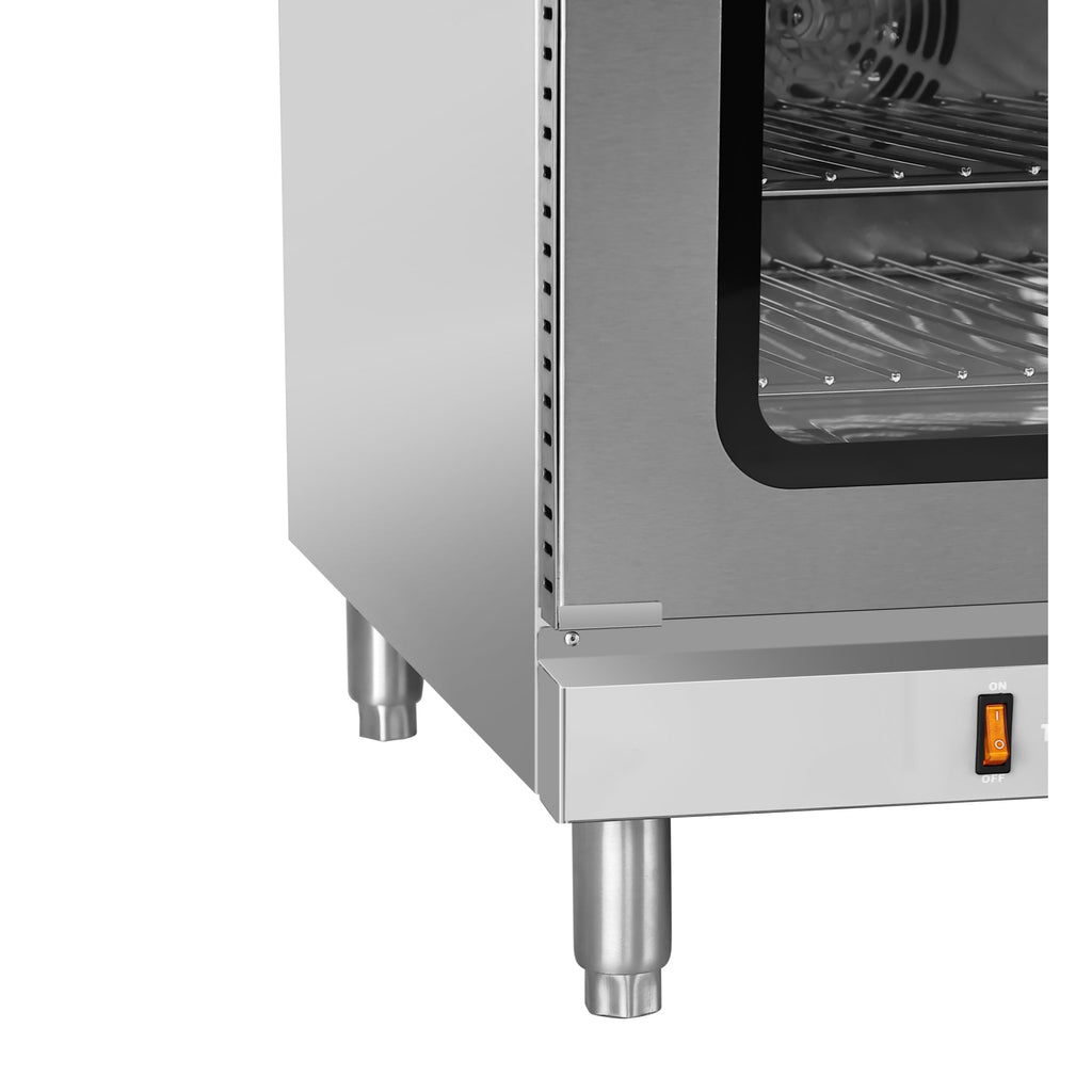 32 in. Countertop Convection Oven, Holds Full Size Pans, 4 Racks and 3500W of Power, 240V in Stainless-Steel