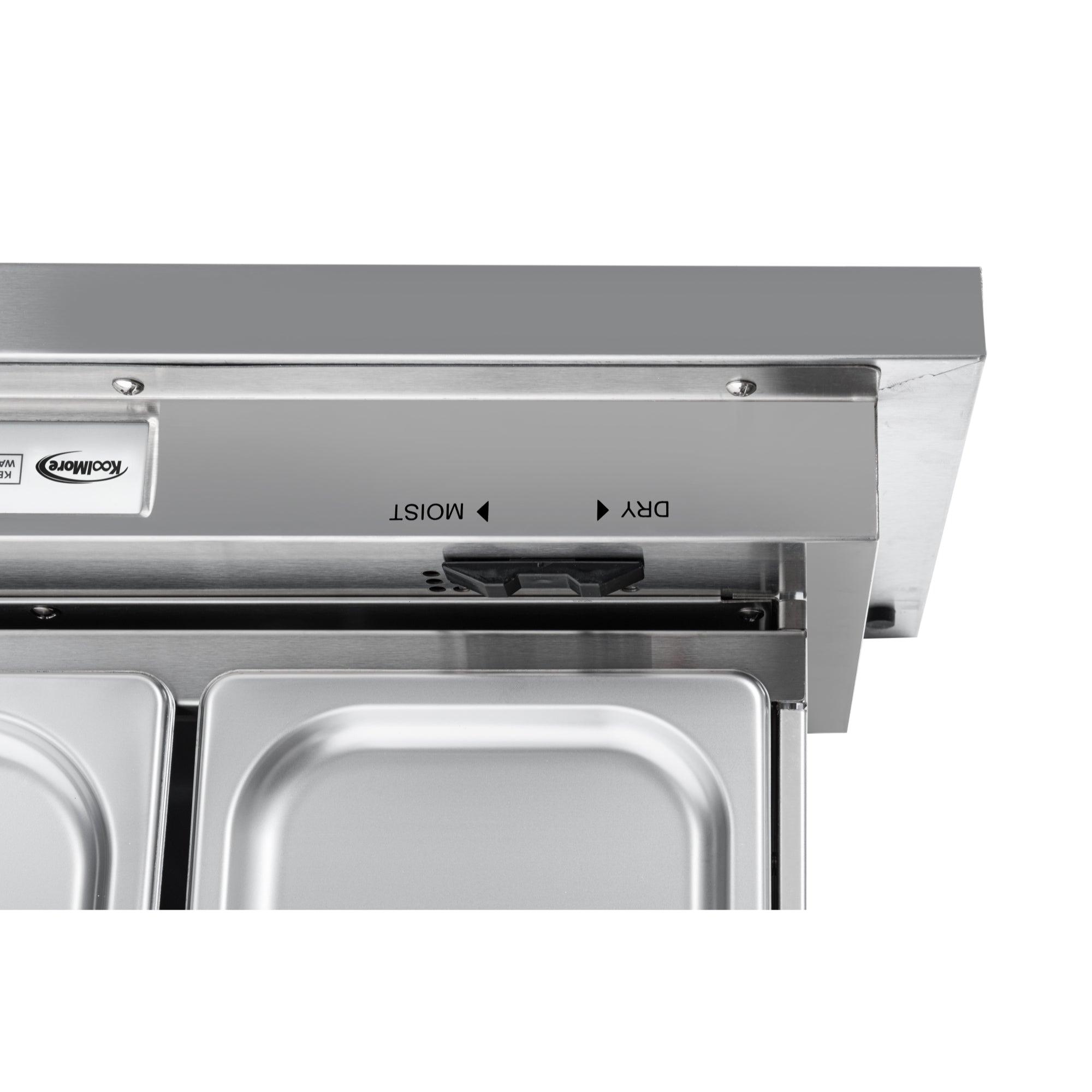 30 in. Warming Drawer with Three Compartments in Stainless-Steel