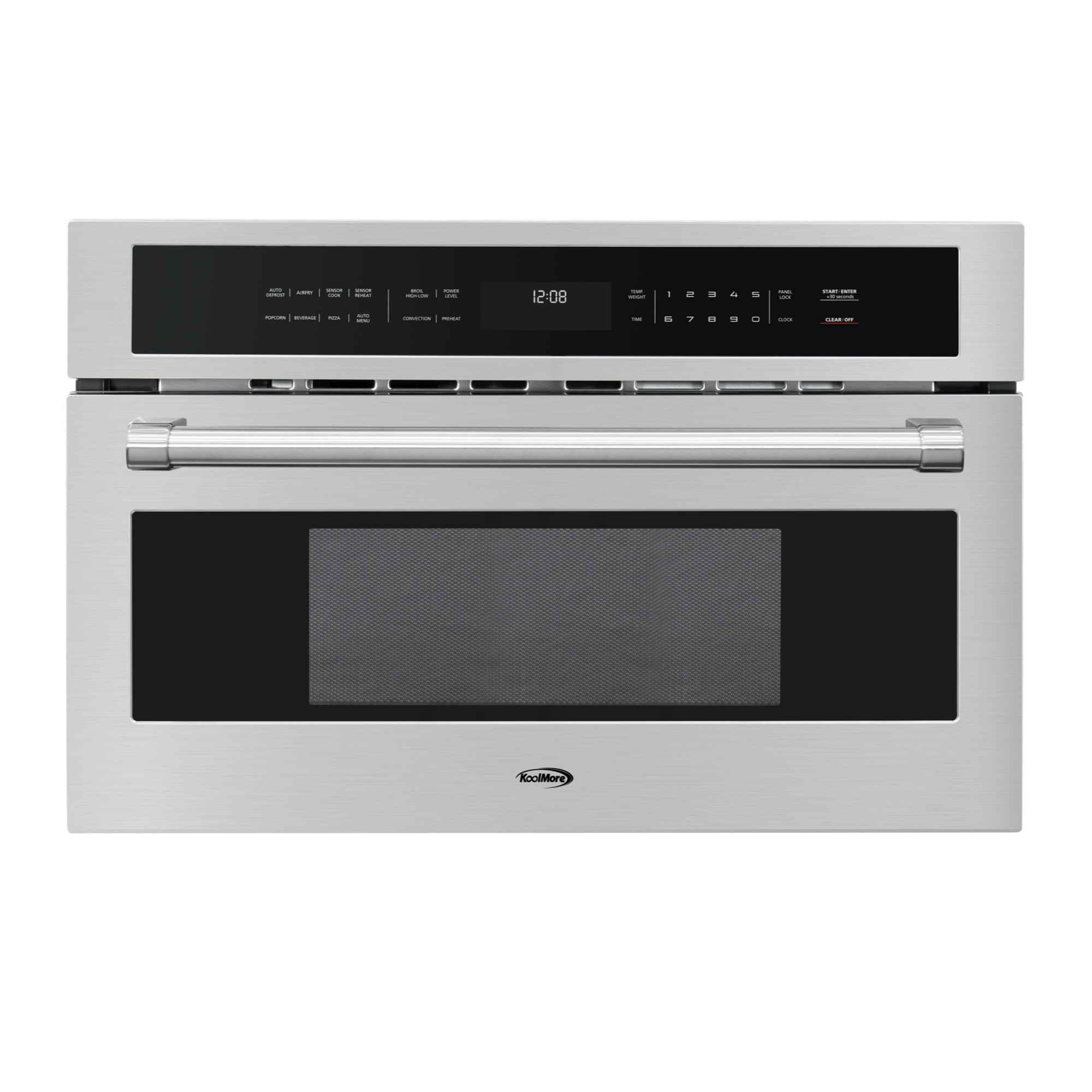 30 in. Built-In Microwave with Convection Oven and Air Fryer, 1.6 cu. ft. Capacity in Stainless-Steel