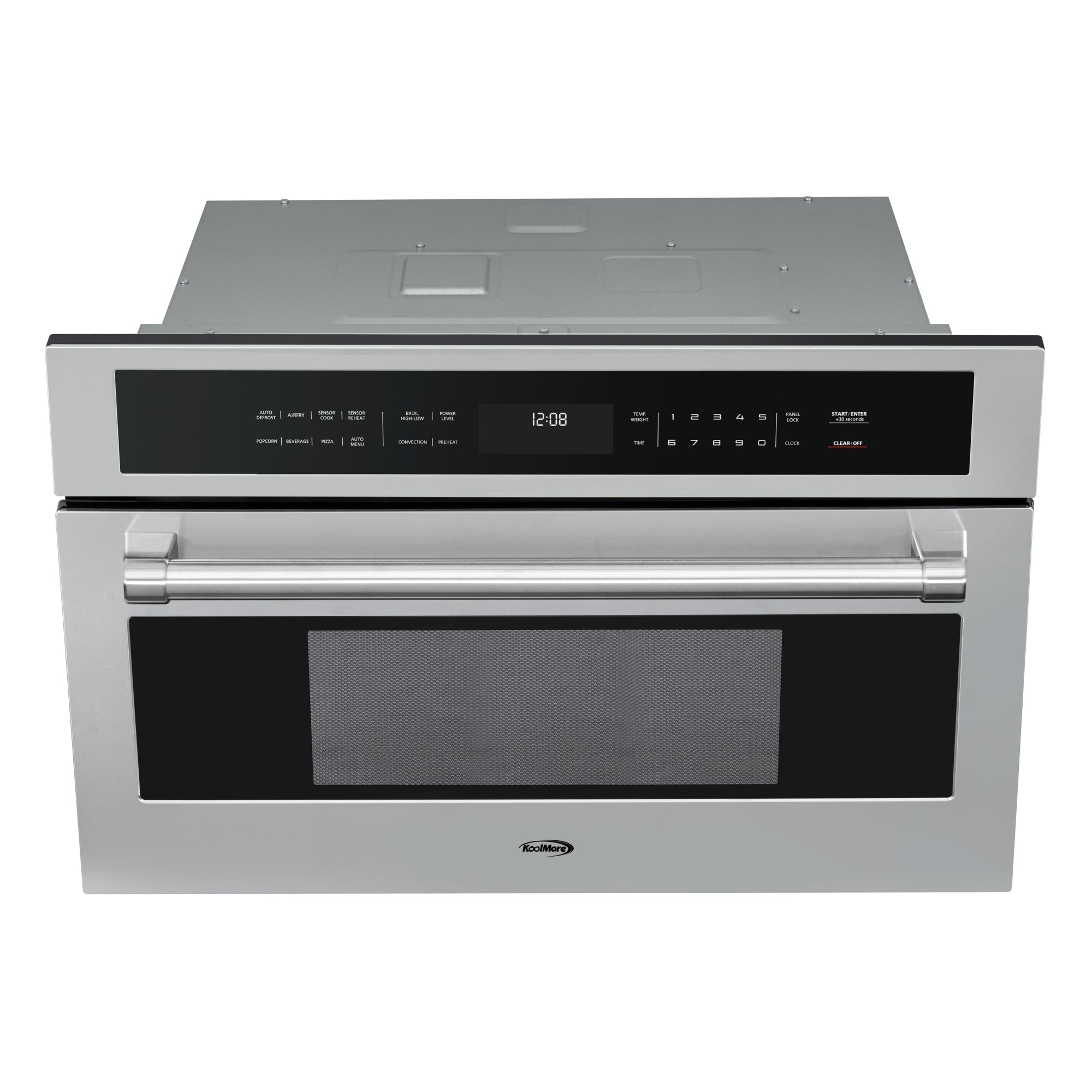 30 in. Built-In Microwave with Convection Oven and Air Fryer, 1.6 cu. ft. Capacity in Stainless-Steel