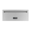 30 in. Warming Drawer with Three Compartments in Stainless-Steel