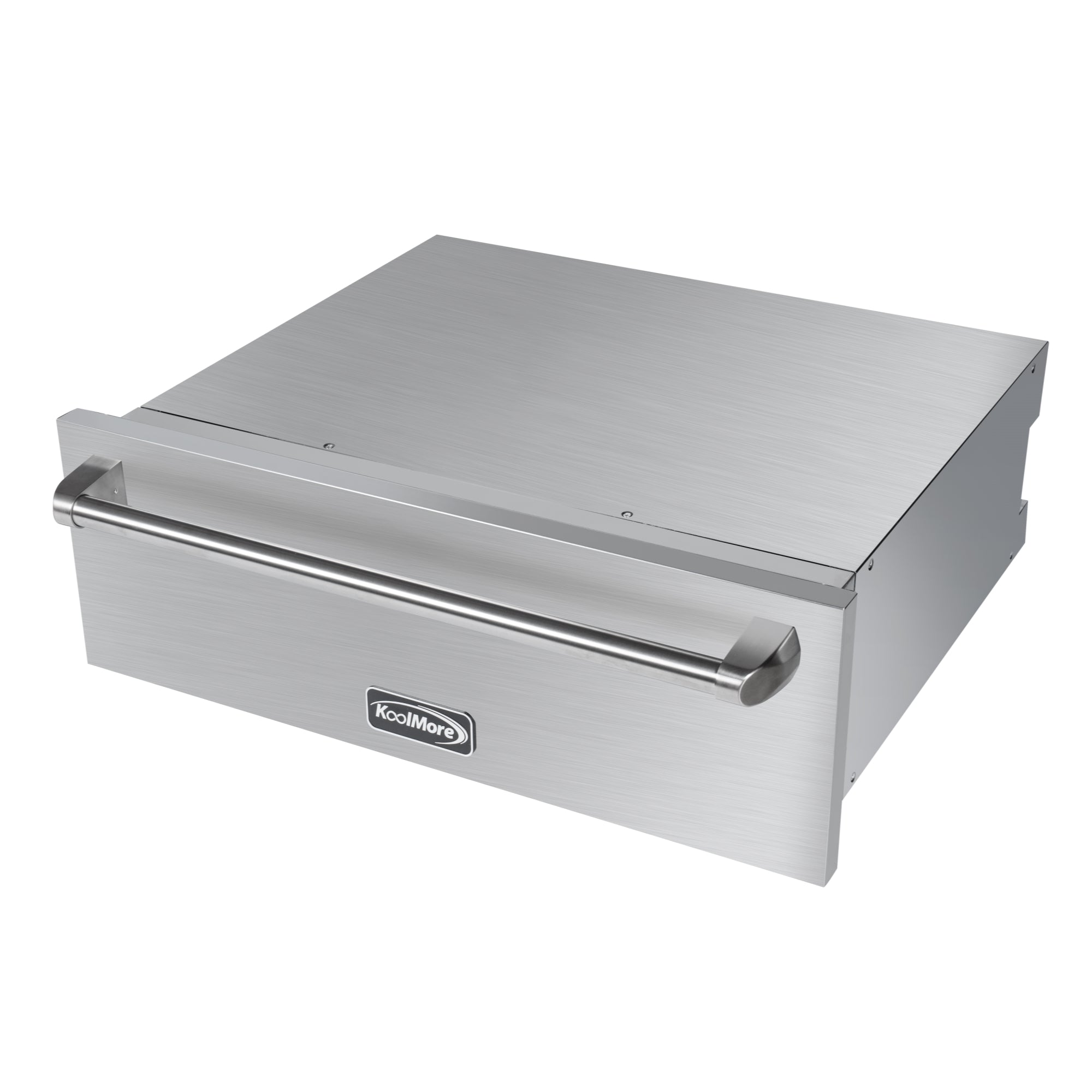 30 in. Warming Drawer with Three Compartments in Stainless-Steel
