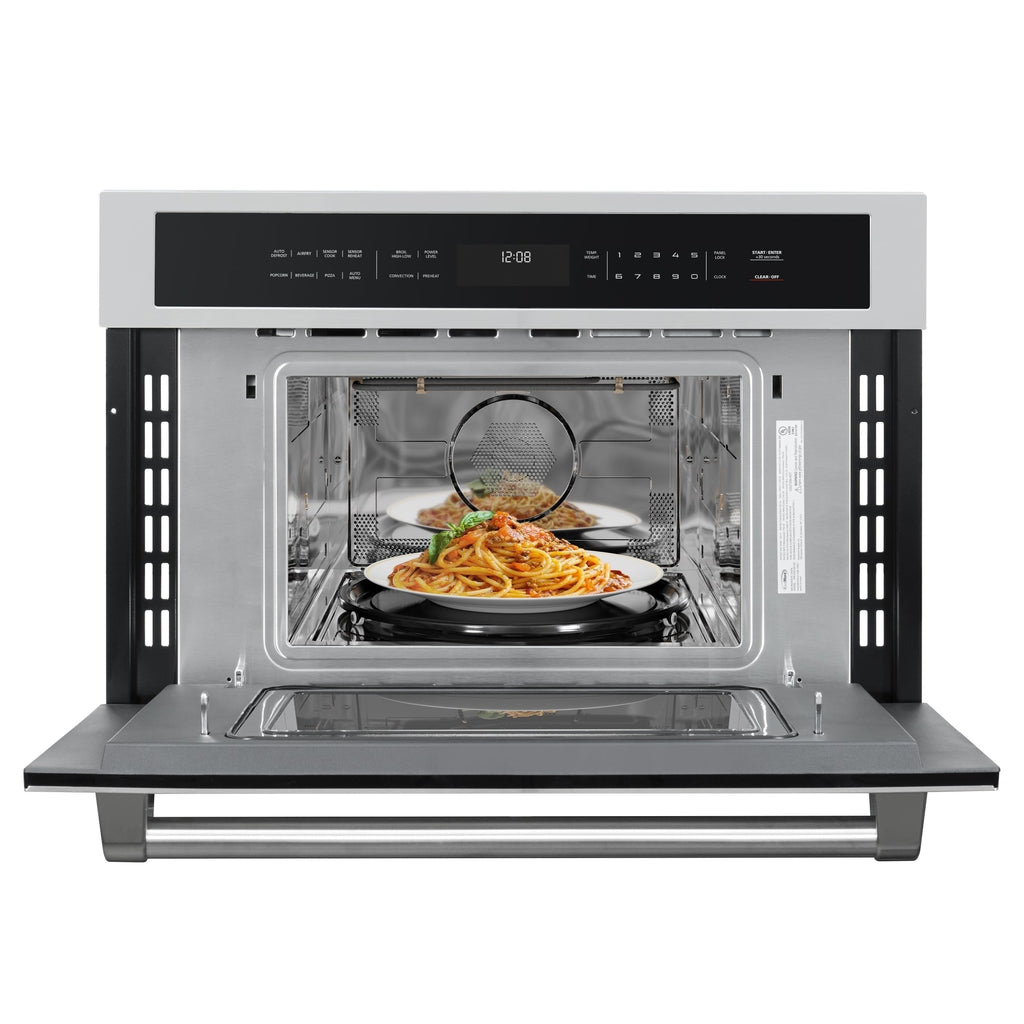 30 in. Built-In Microwave with Convection Oven and Air Fryer, 1.6 cu. ft. Capacity in Stainless-Steel