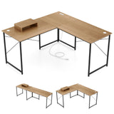 Costway 6-in-1 Ergo Comfort Smart Home Office Storage Bundle 78233891 New
