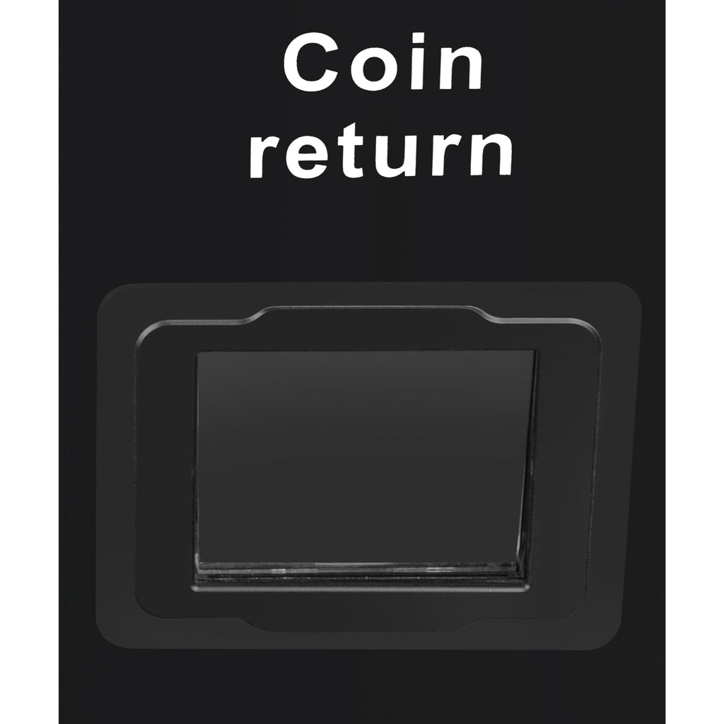 Refrigerated Snack and Drink Vending Machine with 36 Slots with Bill and Coin Acceptor in Black