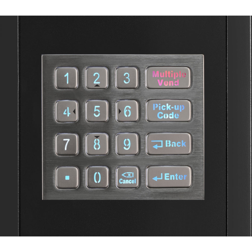 Refrigerated Snack and Drink Vending Machine with 60 Slots, Credit Card Reader and Coin/Bill Acceptor in Black