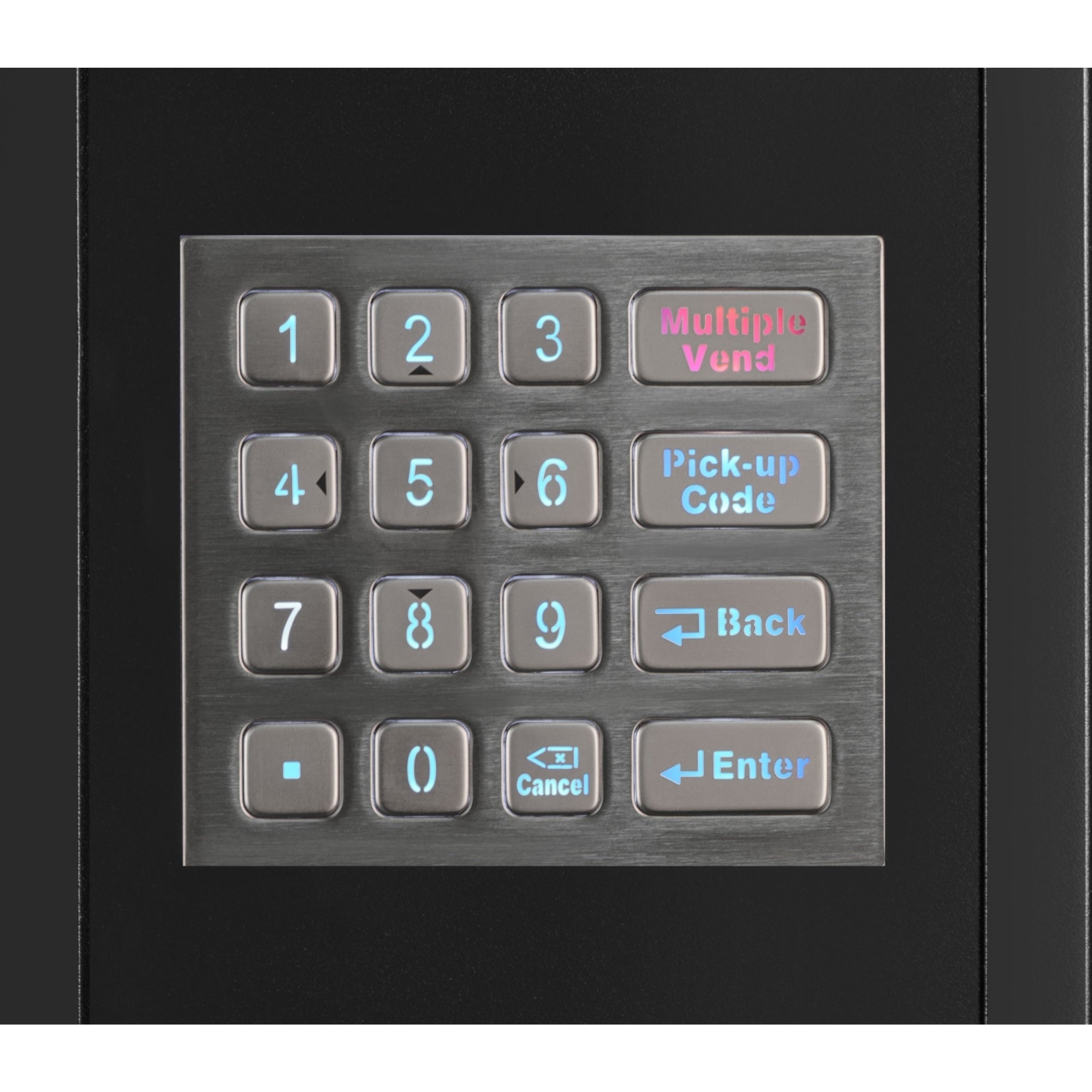 Refrigerated Snack and Drink Vending Machine with 60 Slots, Credit Card Reader and Coin/Bill Acceptor in Black