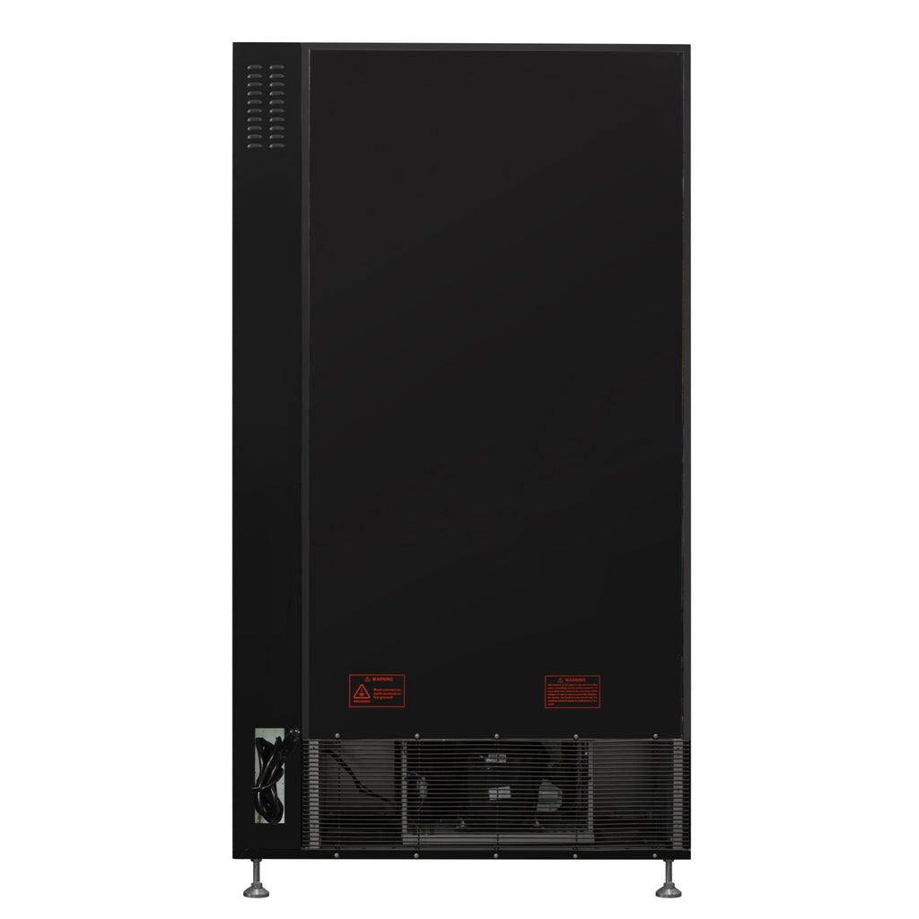 Refrigerated Snack and Drink Vending Machine with 60 Slots, Credit Card Reader and Coin/Bill Acceptor in Black