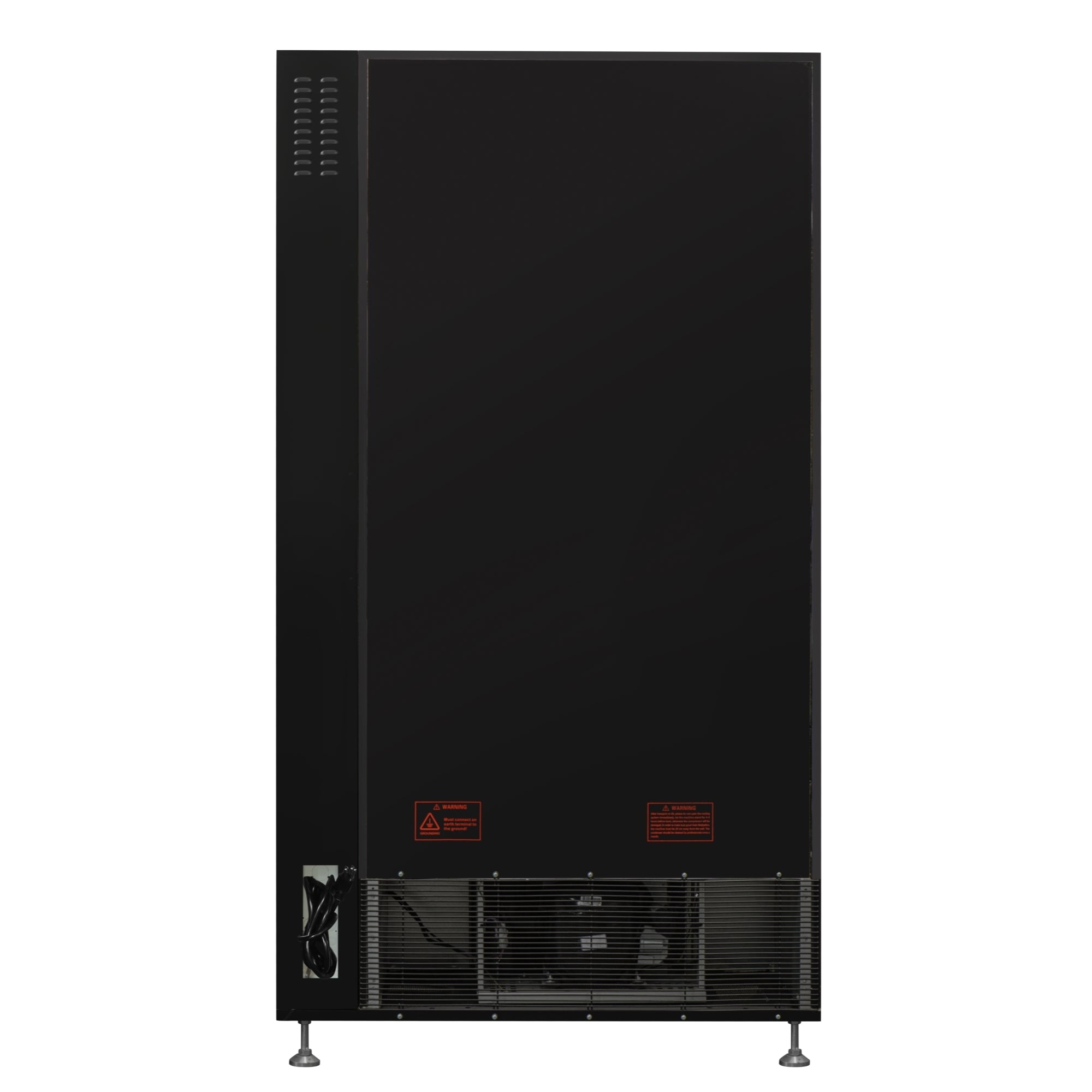 Refrigerated Snack and Drink Vending Machine with 60 Slots, Credit Card Reader and Coin/Bill Acceptor in Black