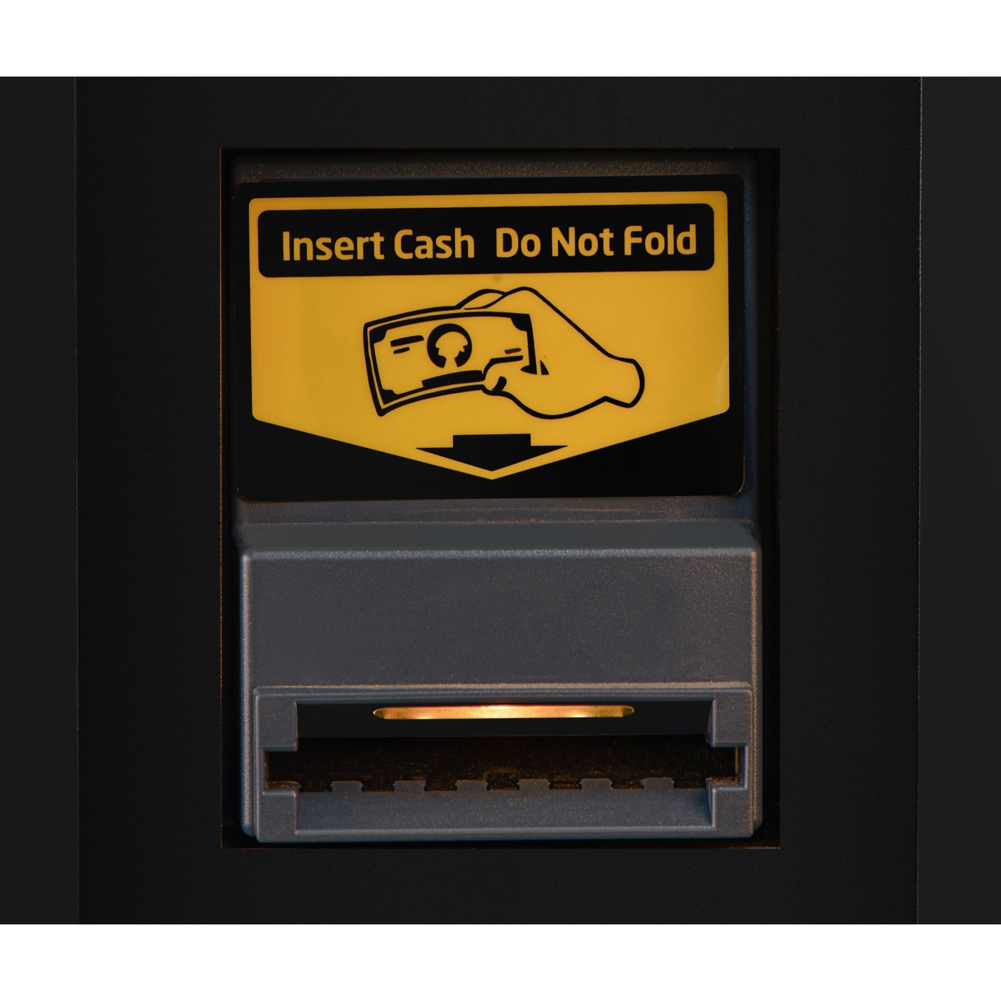 Refrigerated Snack and Drink Vending Machine with 36 Slots Featuring a Credit Card Reader and Coin/Bill Acceptor in Black