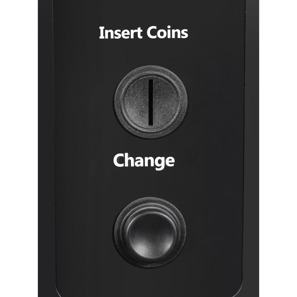 Refrigerated Snack and Drink Vending Machine with 60 Slots and Coin/Bill Acceptor in Black