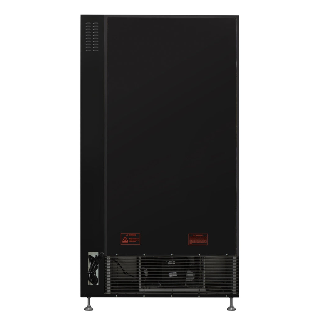 Refrigerated Snack and Drink Vending Machine with 60 Slots, Bill Acceptor and Credit Card Reader in Black