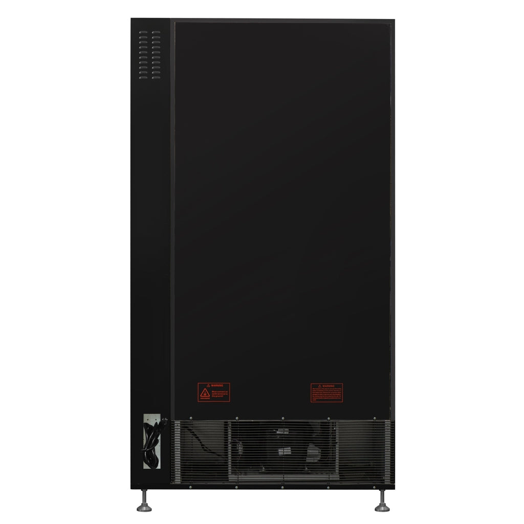 Refrigerated Snack and Drink Vending Machine with 60 Slots in Black