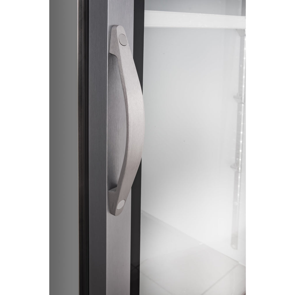 27 in. Commercial One Glass Door Convertible Reach-In Refrigerator/Freezer with 23 Cu. Ft. Capacity in Stainless Steel, ETL Listed