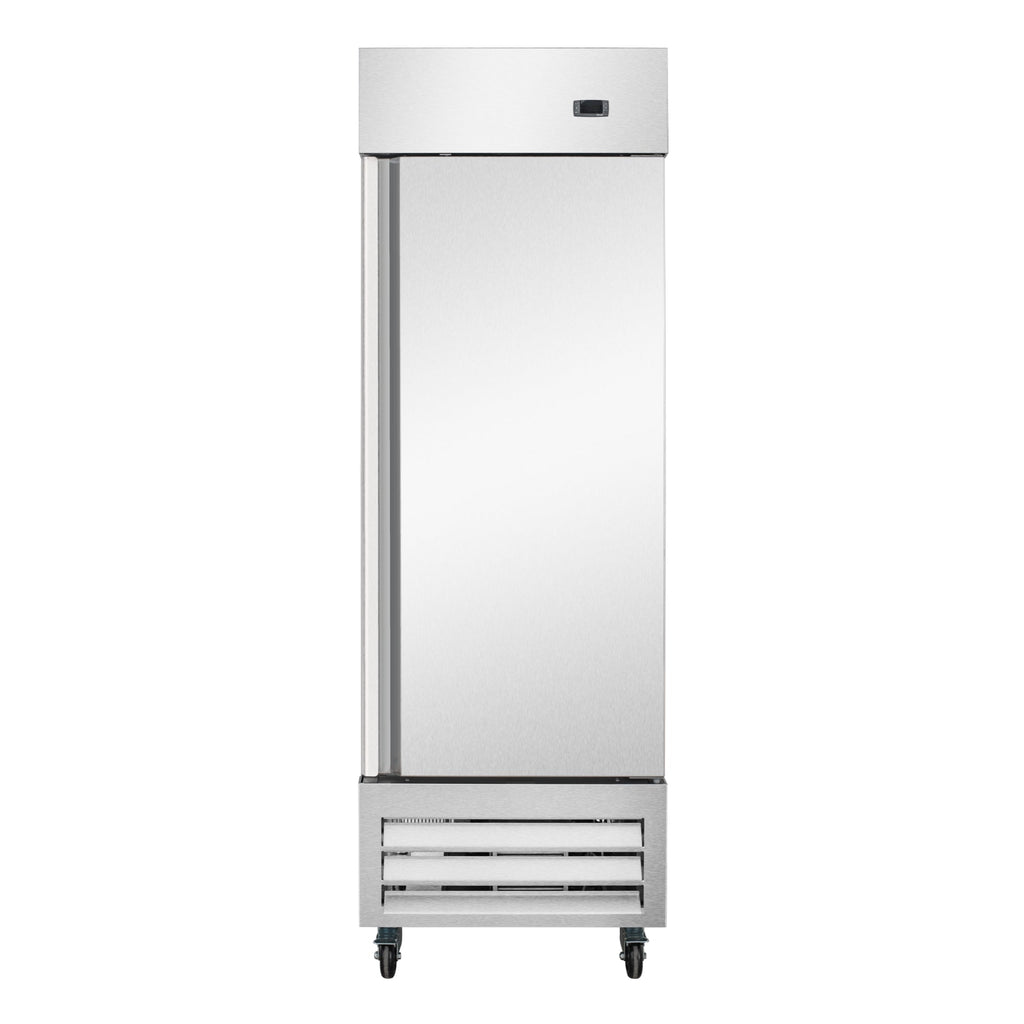 27 in. Commercial One Door Convertible Refrigerator/Freezer with 23 Cu. Ft. Capacity in Stainless Steel, ETL Listed