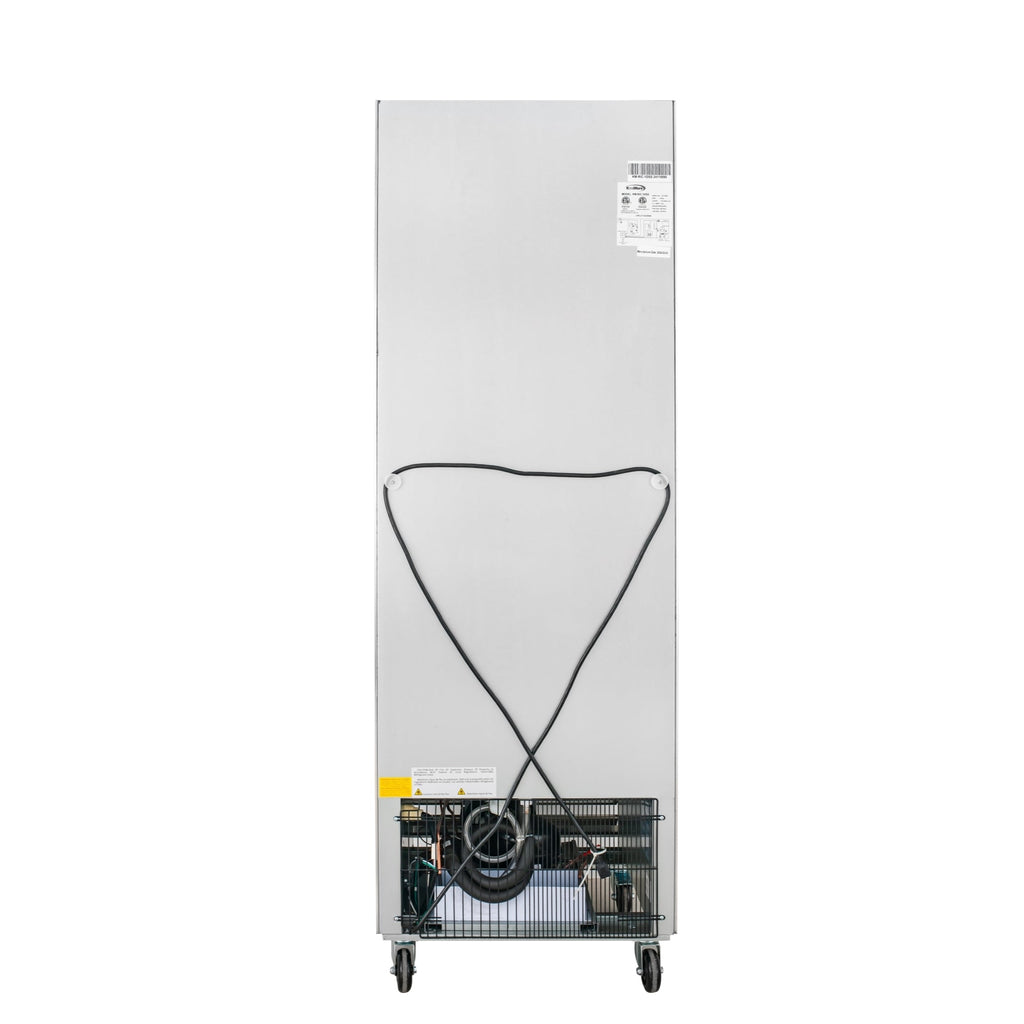 27 in. Commercial One Door Convertible Refrigerator/Freezer with 23 Cu. Ft. Capacity in Stainless Steel, ETL Listed