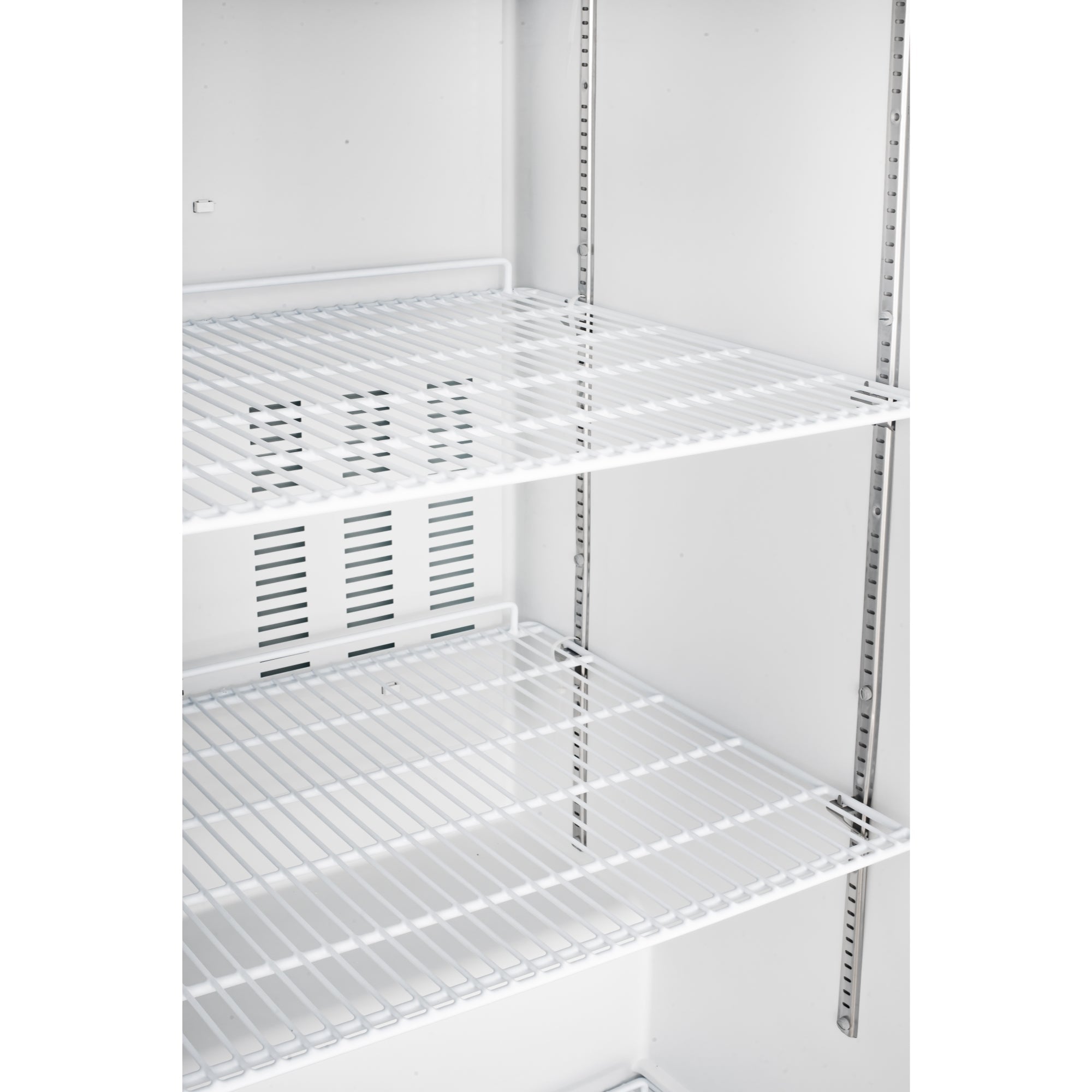 28 in. Commercial One Door Convertible Reach-In Refrigerator/Freezer with 25 Cu. Ft. Capacity in White, ETL Listed
