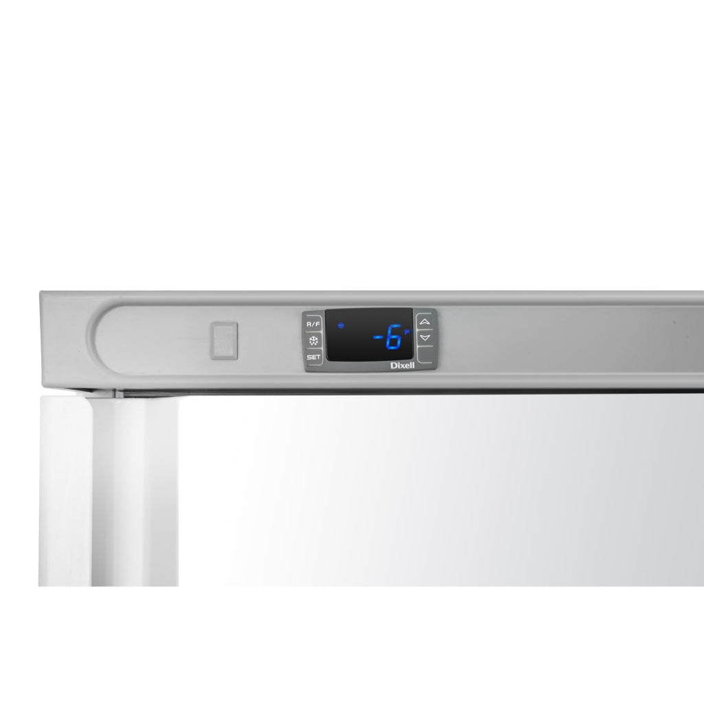 28 in. Commercial One Door Convertible Reach-In Refrigerator/Freezer with 25 Cu. Ft. Capacity in White, ETL Listed