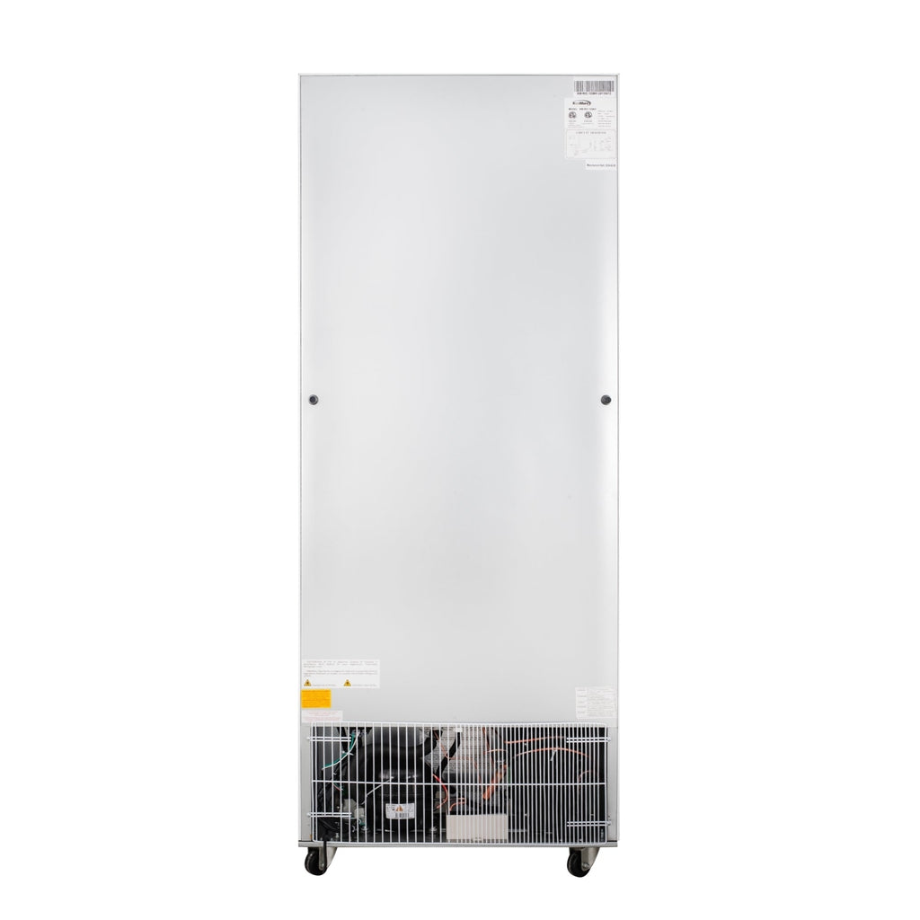 28 in. Commercial One Door Convertible Reach-In Refrigerator/Freezer with 25 Cu. Ft. Capacity in White, ETL Listed