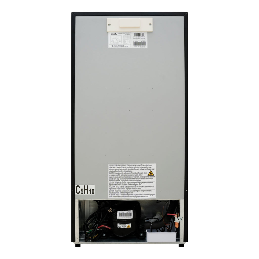 21 in. Convertible Refrigerator/Freezer 4.2 cu. ft. in Silver