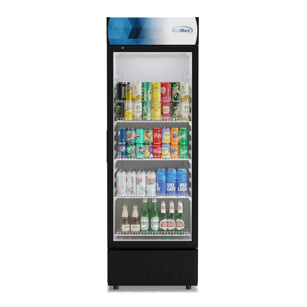 24 in. One-Door Merchandiser Refrigerator - 12 Cu Ft. - Wrap