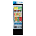 26 in. Commercial Merchandiser Refrigerator with LED Lights, 15 Cu. Ft. in Black