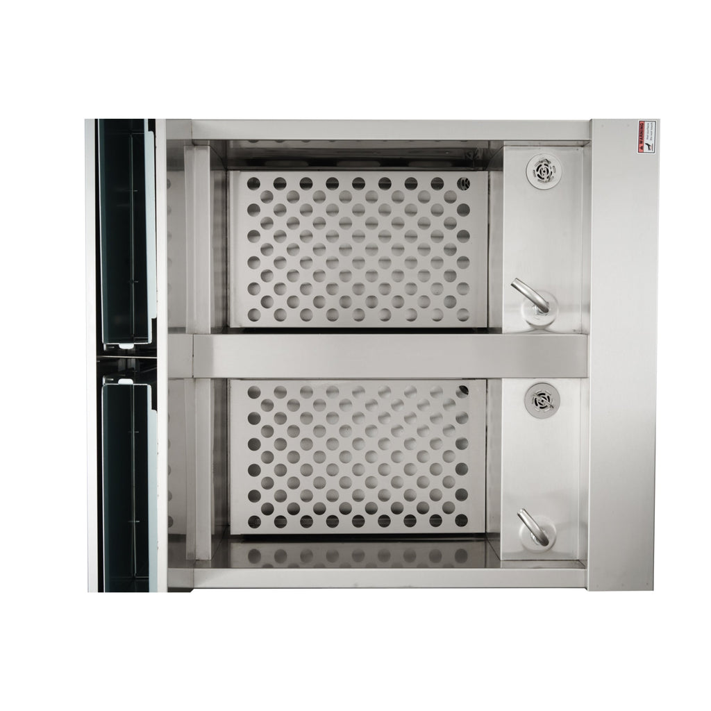 22-Gallon Natural Gas Pasta Cooker with 12 Baskets and 140,000 BTU in Stainless-Steel