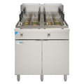 22-Gallon Natural Gas Pasta Cooker with 12 Baskets and 140,000 BTU in Stainless-Steel