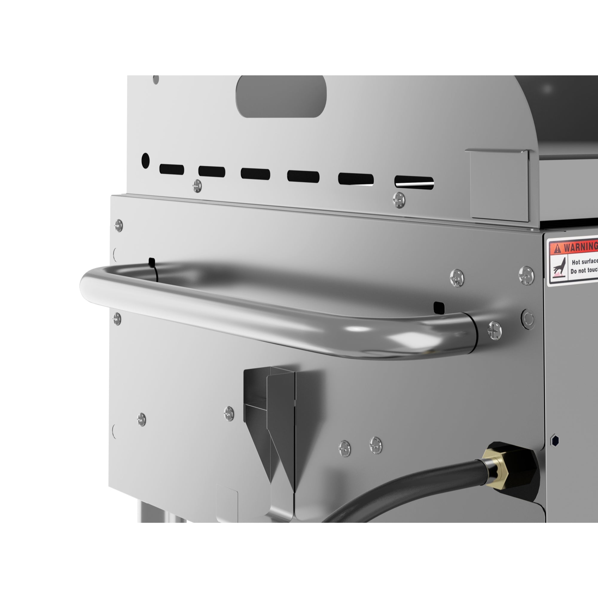 60 in. 8-Burner Commercial Outdoor Propane Gas Grill with 30 in. Griddle in Stainless-Steel, ETL Listed